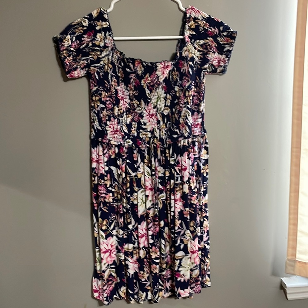 Blue Dress with flowers 🌸